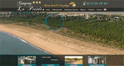Desktop Screenshot of camping-lapinede.net